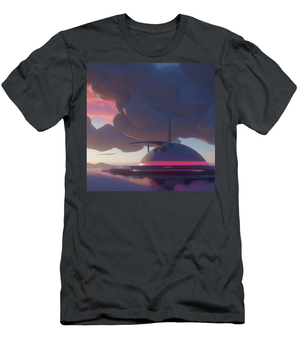 Old Capricornus Spaceport Star Dreamer T-Shirt