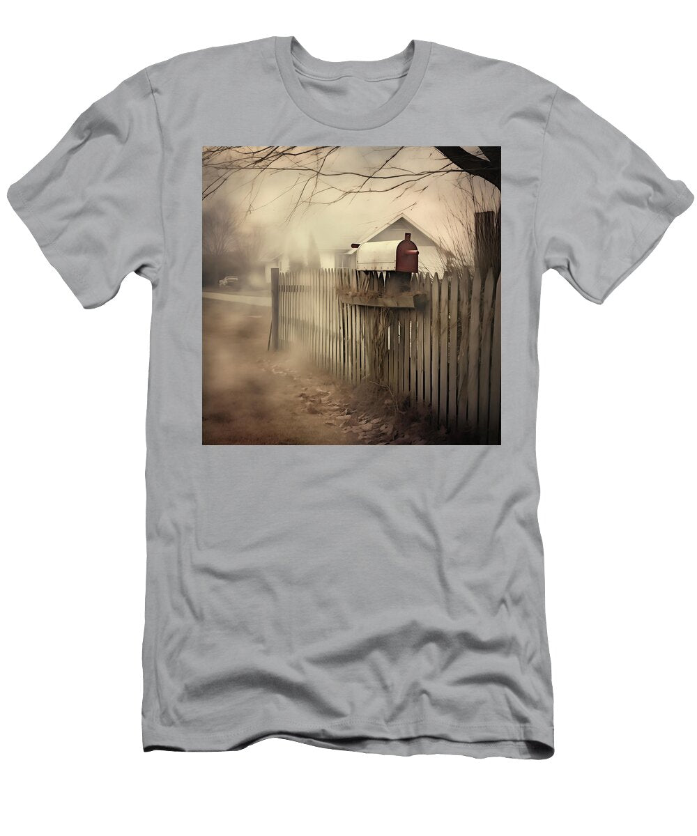 Old Mailbox on Tattered Picket Fence Yo Pedro T-Shirt