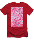 Old Papers No 28452 Deckle Waves Baby Pink and Blue Punk Monet T-Shirt