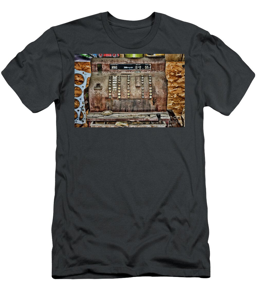 Old Rusty Cash Register Paul Ward T-Shirt