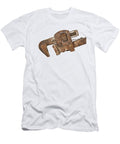 Old Rusty Pipe Wrench Donald Erickson T-Shirt