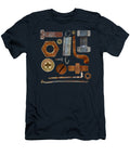 Old Rusty Screws Head Nails Hook and Spring Michal Boubin T-Shirt