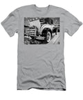 Old School Ford Coup Black and White John Straton T-Shirt