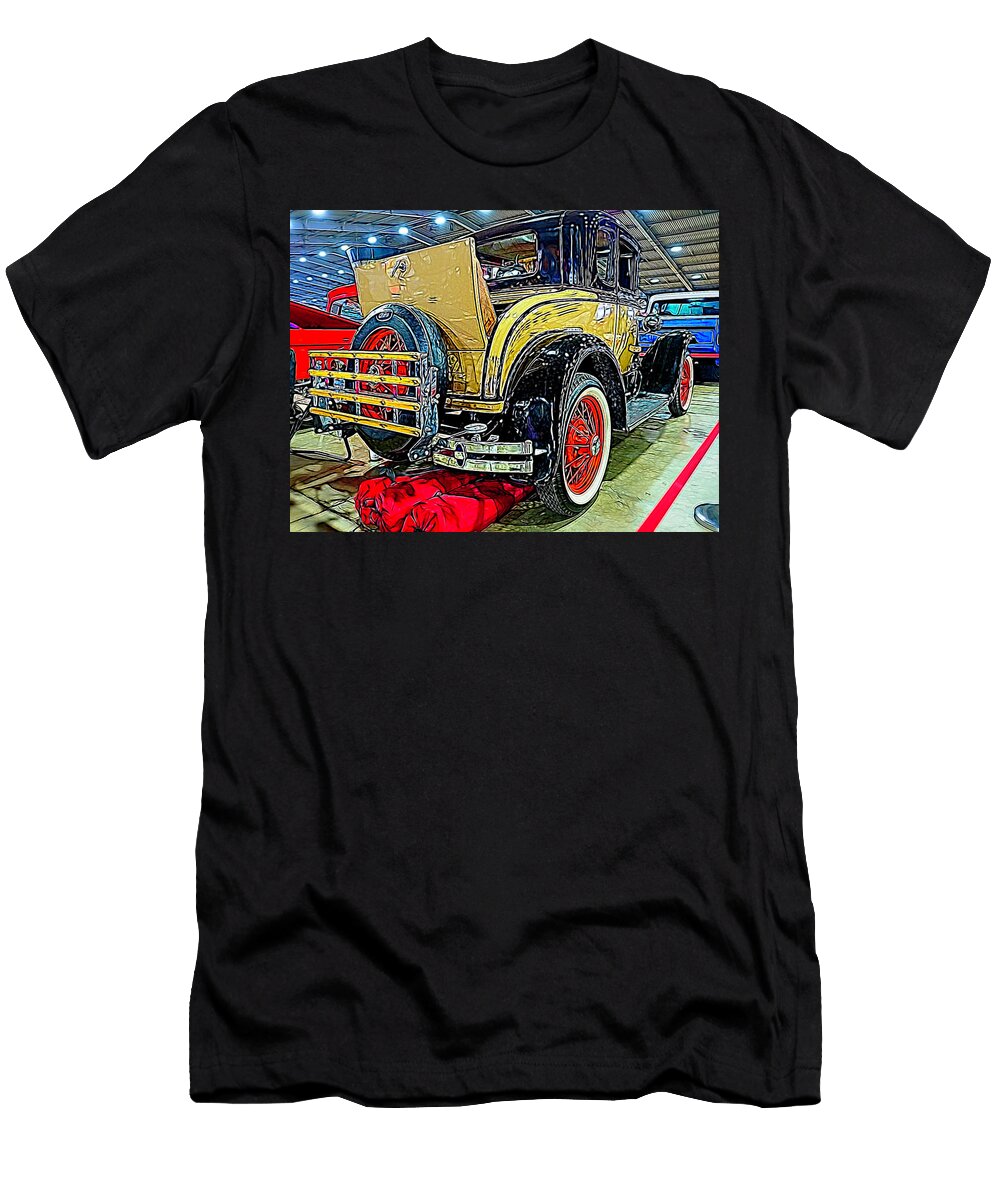 Old School Ford Coup John Straton T-Shirt