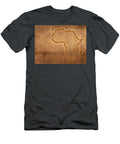 Old Style Africa Map Johan Swanepoel T-Shirt