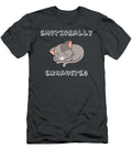 Old Tired Person Quote Emotionally Exhausted James C T-Shirt