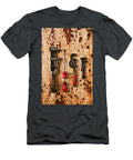 Old Tools on Rusty Counter Garry Gay T-Shirt