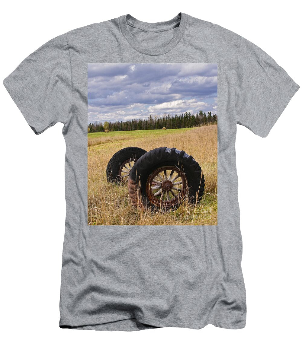 Old Tread Field Scenic Timothy Flanigan T-Shirt