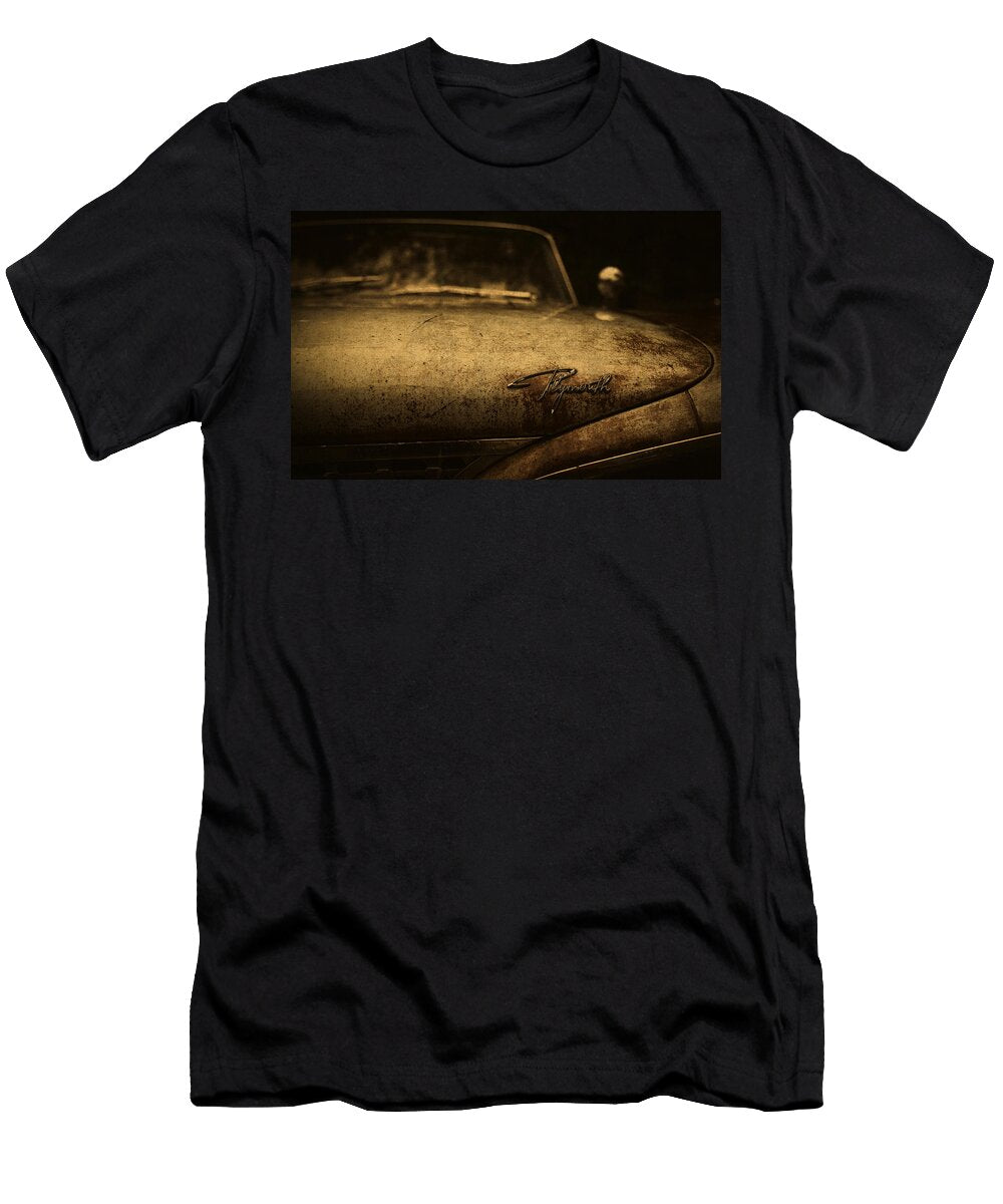 Old Vintage Plymouth Car Hood Design Turnpike T-Shirt