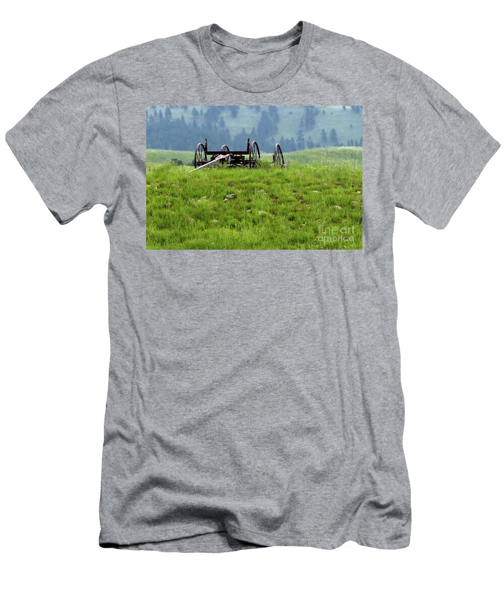 Old Western Wagon Frame Alan Look T-Shirt