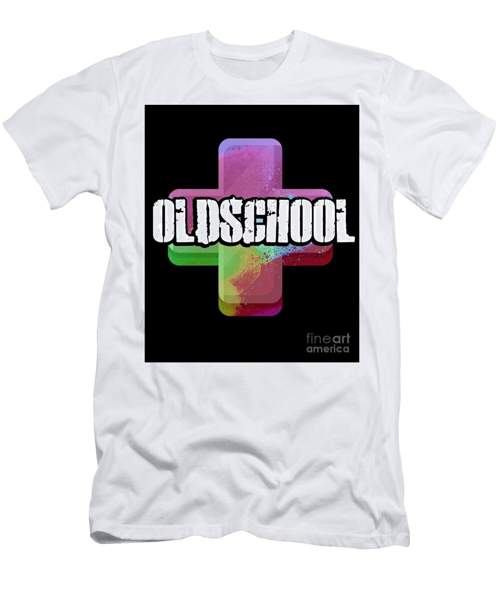 Oldschool Gamer Arrows Nicole Adam T-Shirt