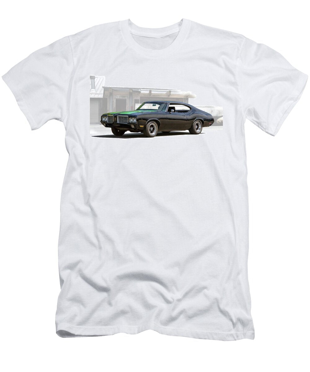 Oldsmobile Cutlass S Black Nick Gray T-Shirt
