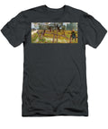 Olive Grove with Peasant Mario Puccini T-Shirt
