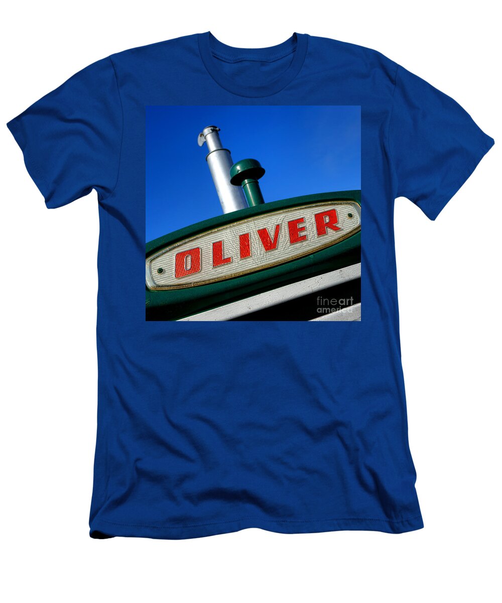 Oliver Tractor Nameplate Olivier Le Queinec T-Shirt