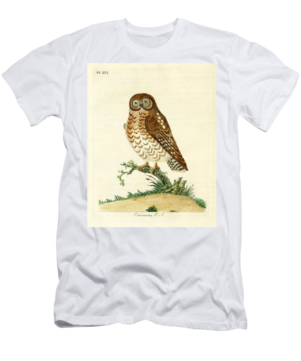 Ominous Owl John Latham T-Shirt