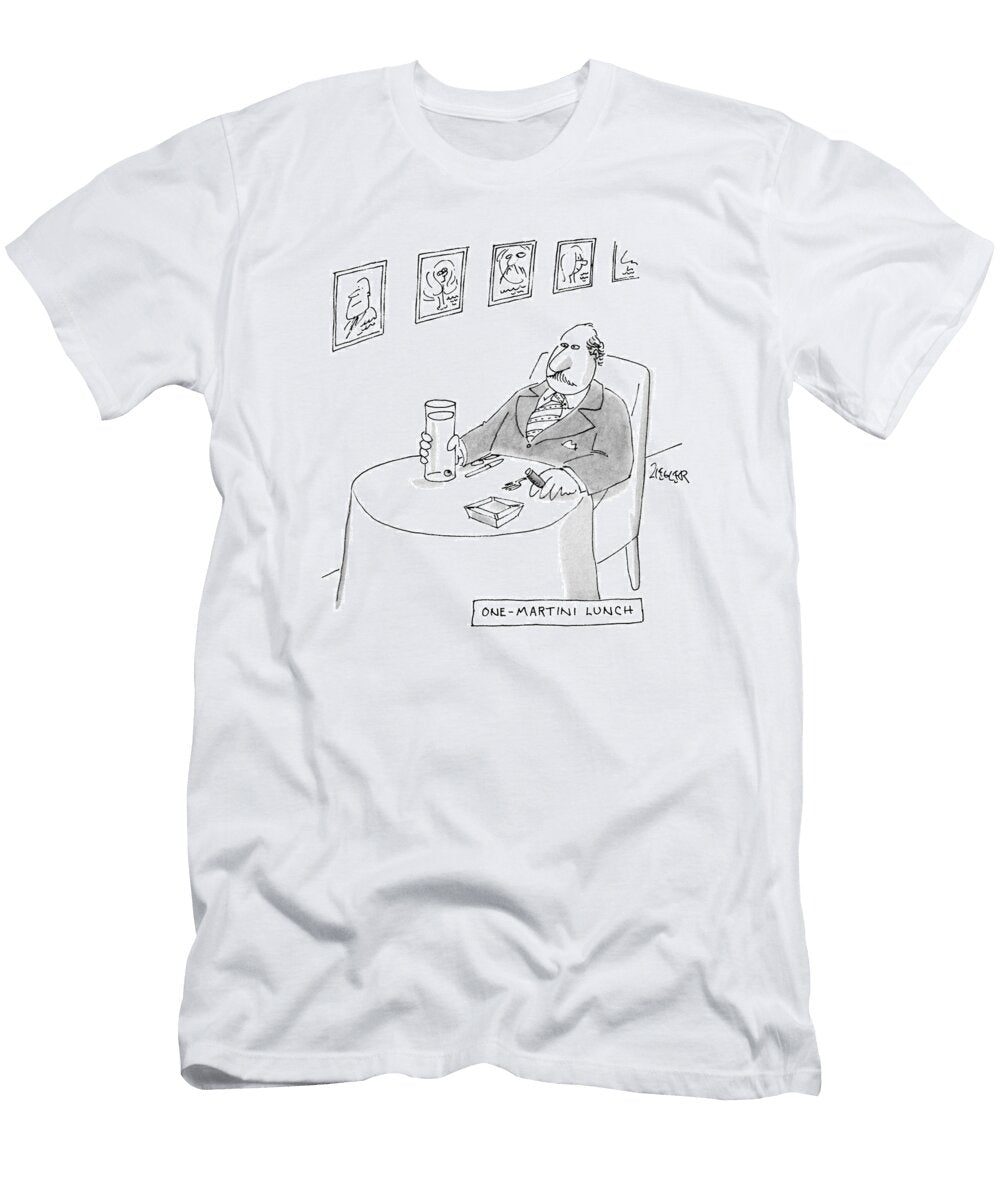 One Martini Lunch Jack Ziegler T-Shirt