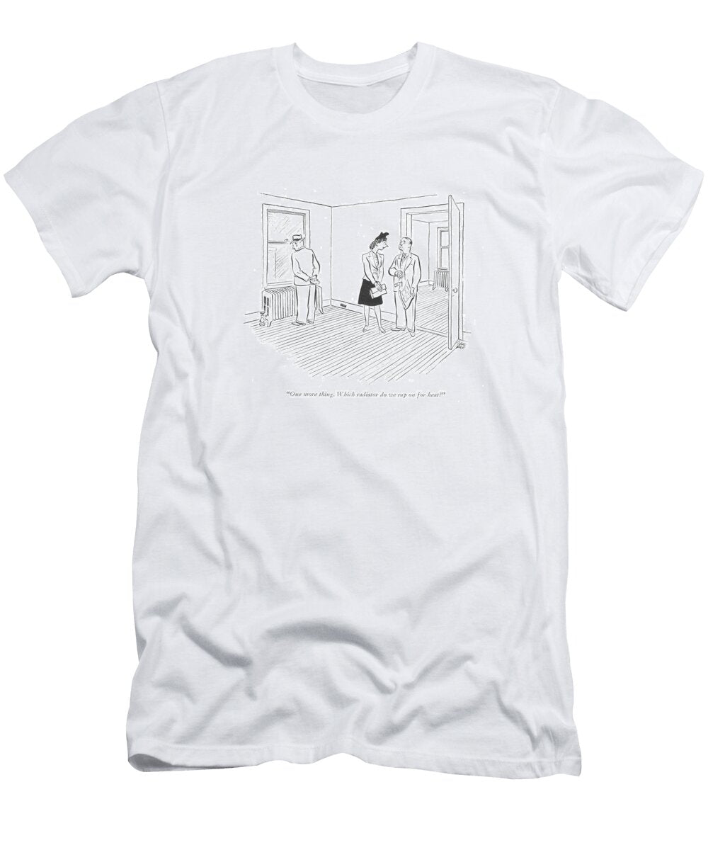 One More Thing Which Radiator Do We Rap Carl Rose T-Shirt