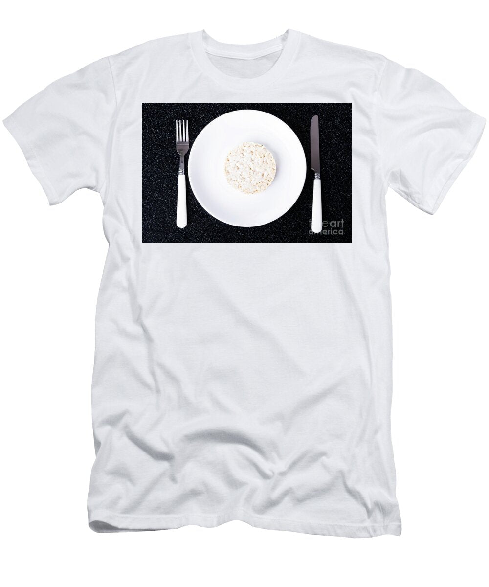 One Rice Waffle on a Plate Piotr Marcinski T-Shirt