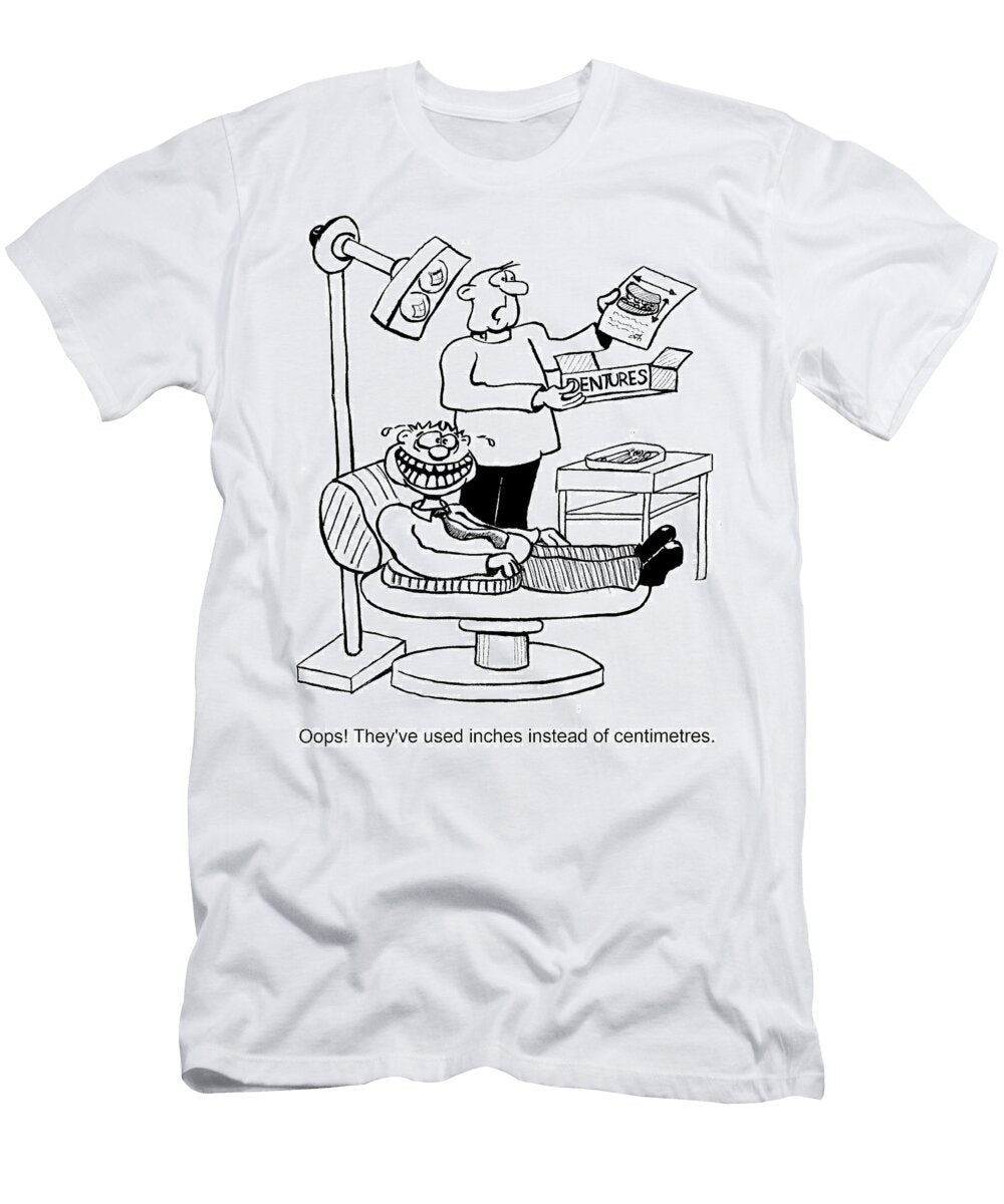 Oops They Have Used Inches Instead of Centimetres Andrew Mitchell T-Shirt