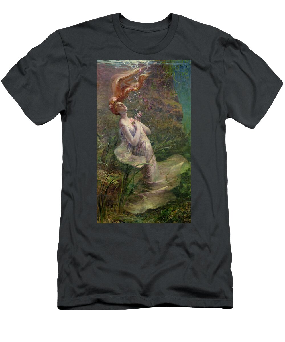 Ophelia Drowning Paul Albert Steck T-Shirt