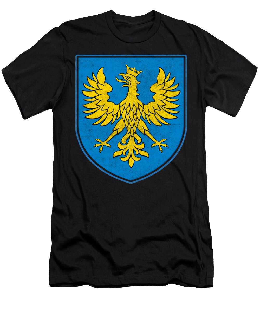 Opole Voivodeship Vintage Look Faded Style Polish Douxie Grimo T-Shirt