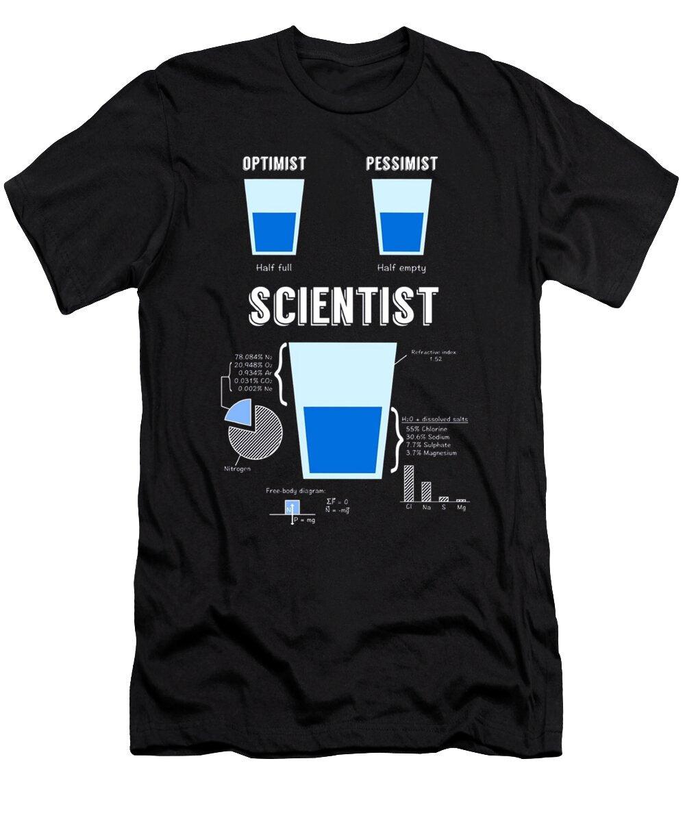 Optimist Pesimist Scientist Alessandra Roth T-Shirt