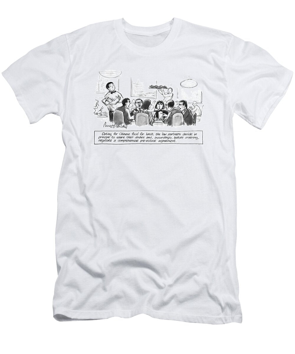 Opting for Chinese Food for Lunch Mort Gerber T-Shirt