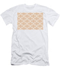 Orange and White Ornamental Shape Pattern 3 Pairs De 2022 Trending Color Adobe South Dec709 Petite Pattern Minimal Graphic Designs T-Shirt
