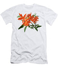 Orange Epidendrum Orchid Susan Savad T-Shirt
