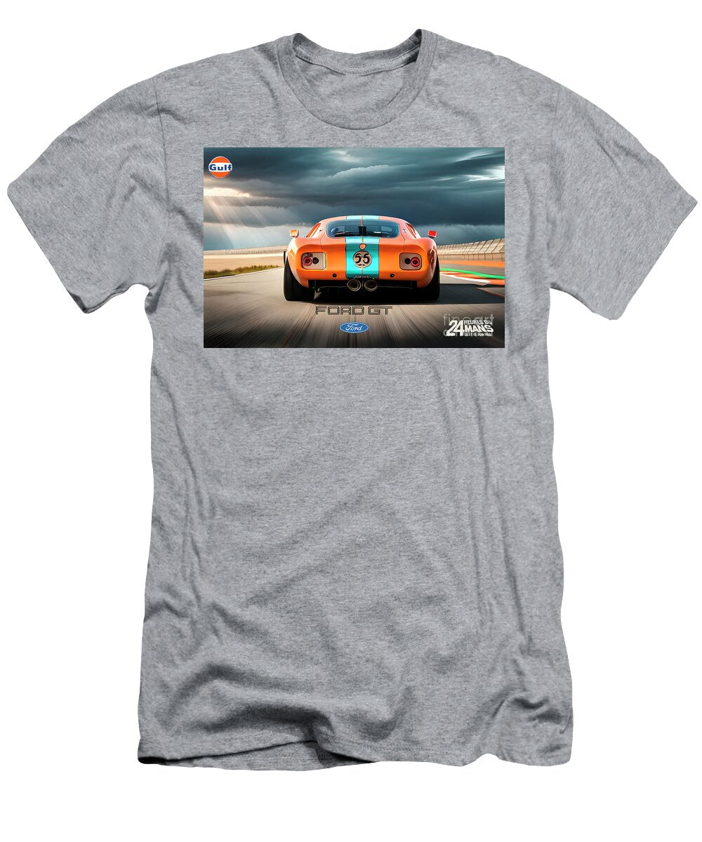 Orange Gt 40 Gabriel Cusmir T-Shirt