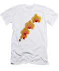 Orange Orchid Cascade on Black Gill Billington T-Shirt