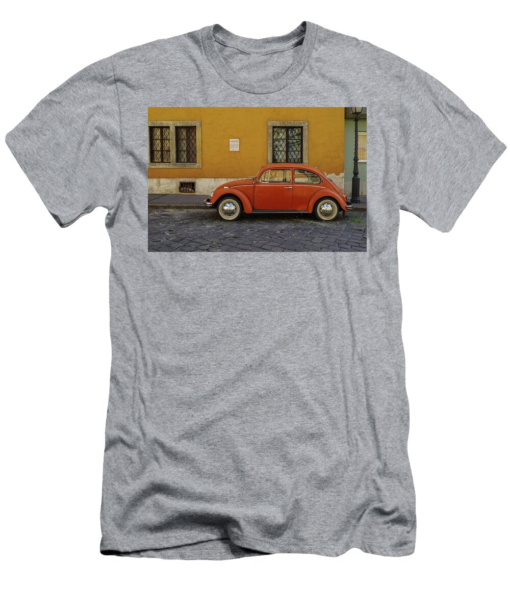 Orange Volkswagen Beetle Elena Chepel T-Shirt