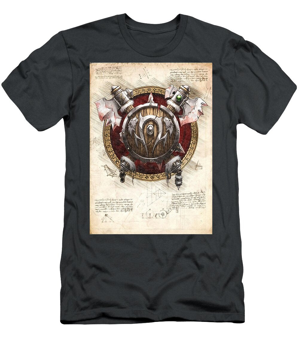 Orc Race Crest World of Warcraft Wow Mad Lab T-Shirt