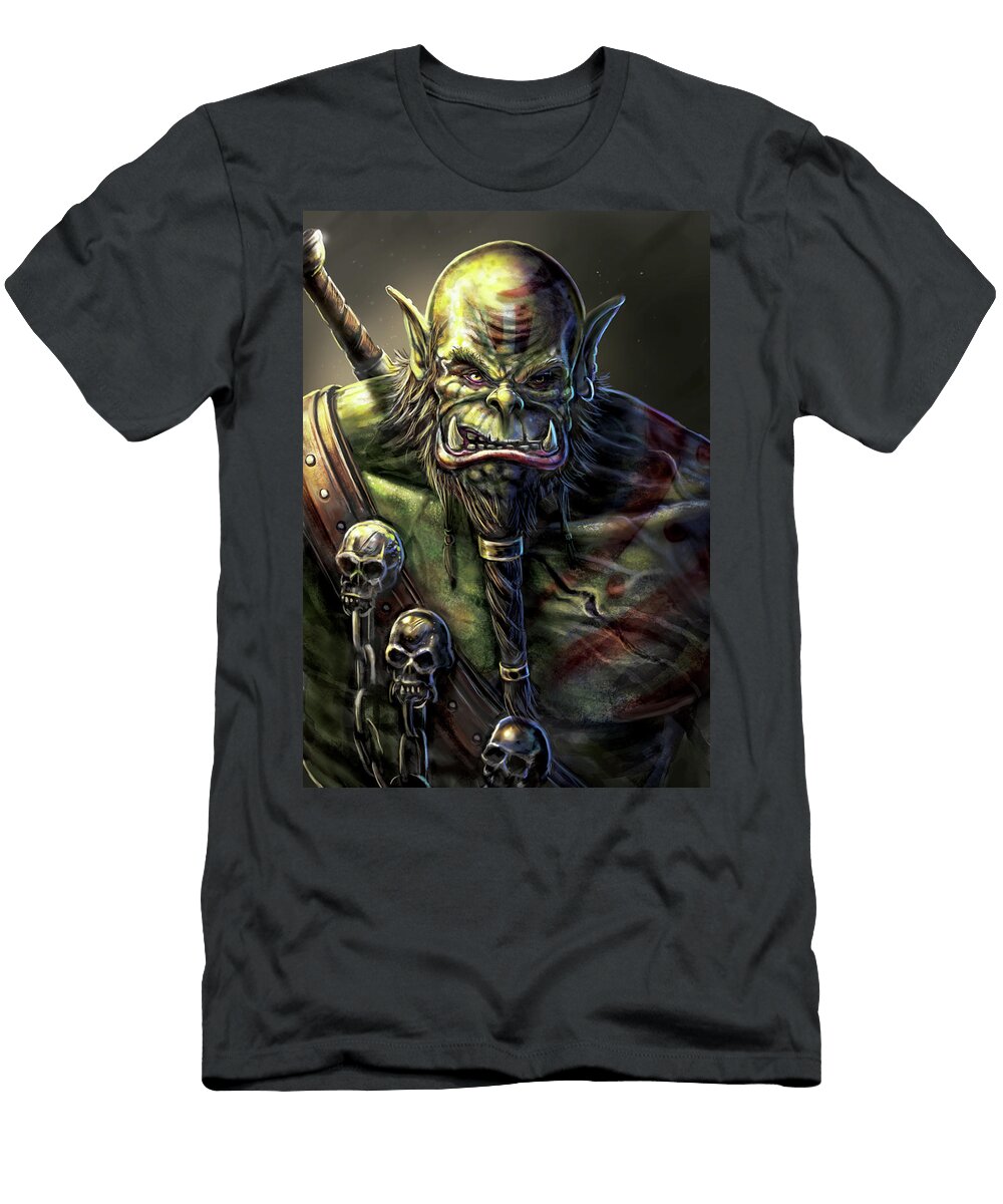Orc Warrior Jamie Noble Frier T-Shirt