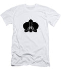 Orchid Silhouette on Gray Joanna Redesiuk T-Shirt