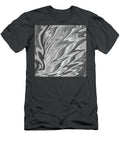 Organic Abstract Waves and Curves Decorative Gray Art Vii Irina Sztukowski T-Shirt