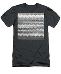 Organic Abstract Waves and Curves Decorative Gray Pattern Viii Irina Sztukowski T-Shirt