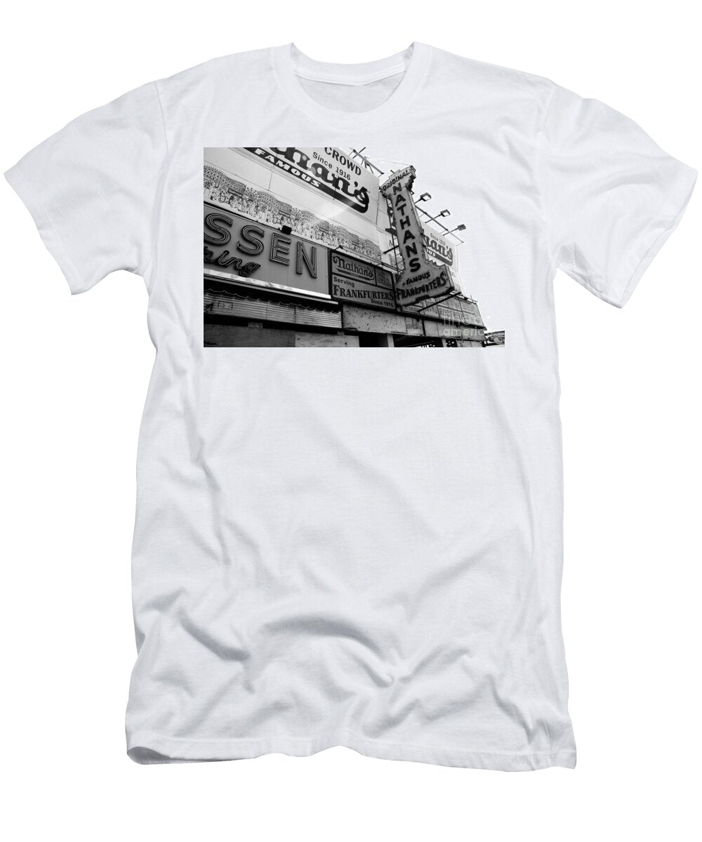 Original Famous Nathans Frankfurters Susan Carella T-Shirt