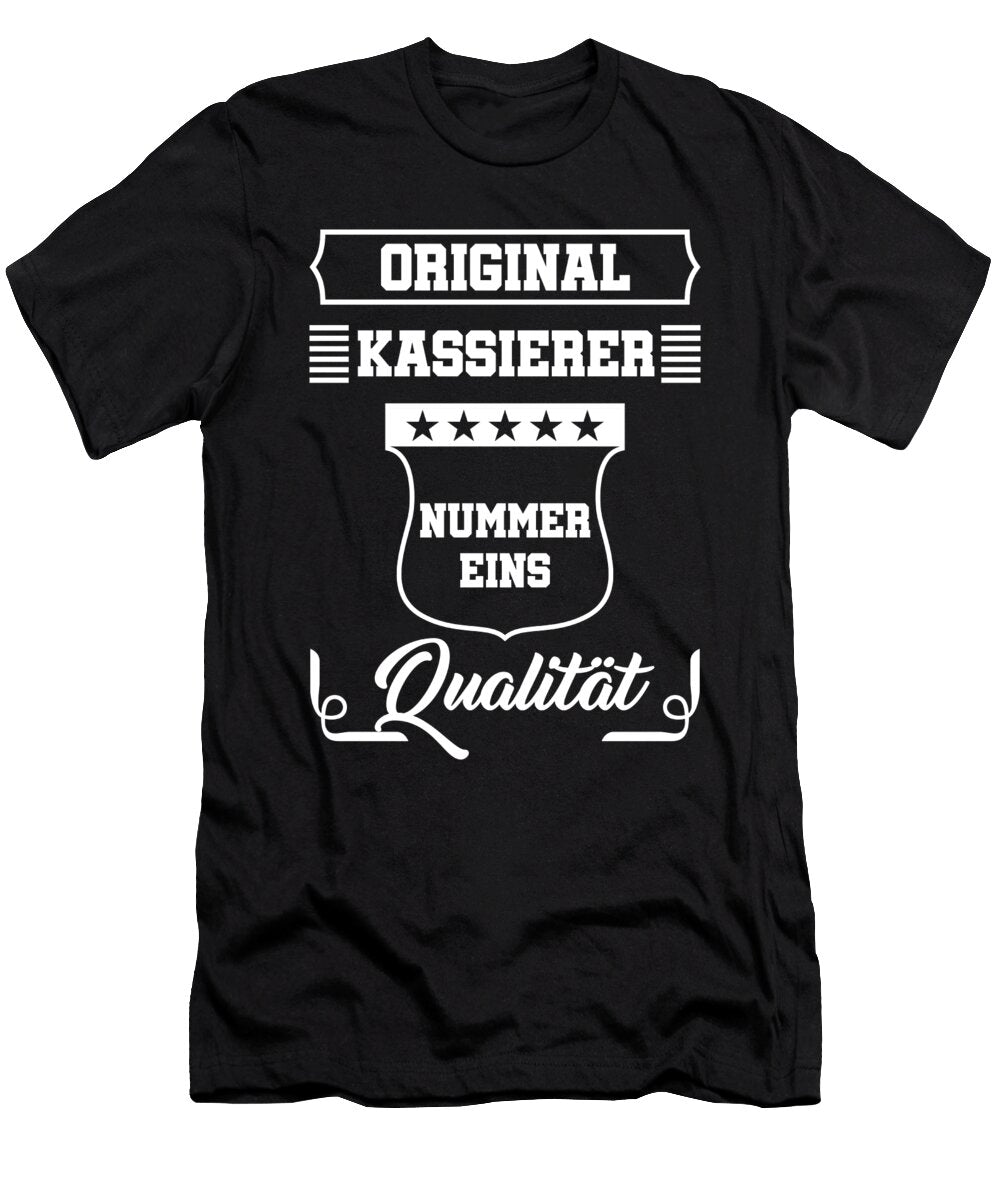 Original Kassierer Kassenwrt Buchhalter Cashier Gift Thomas Larch T-Shirt