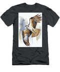 Osprey Watercolor By Ken Rasmussen Fade Into Wh Dde Ba a B Ffcf By Asar Studios Celestial Images T-Shirt