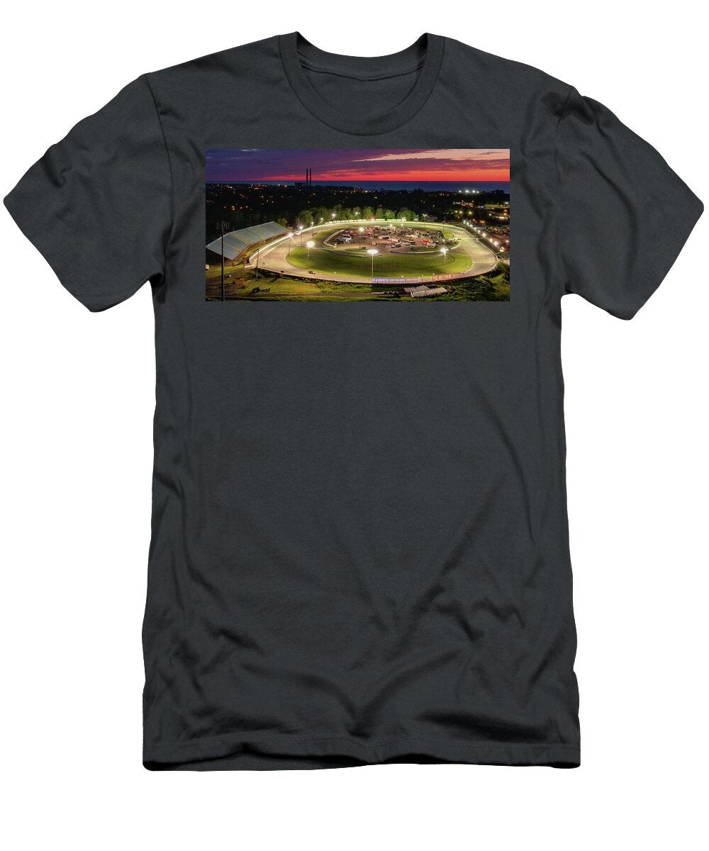 Oswego Speedway After Sunset Wayne Kirby T-Shirt
