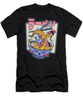 Otaku Anime Kawaii Surfing Panda in Japanese Ramen Fuzius T-Shirt