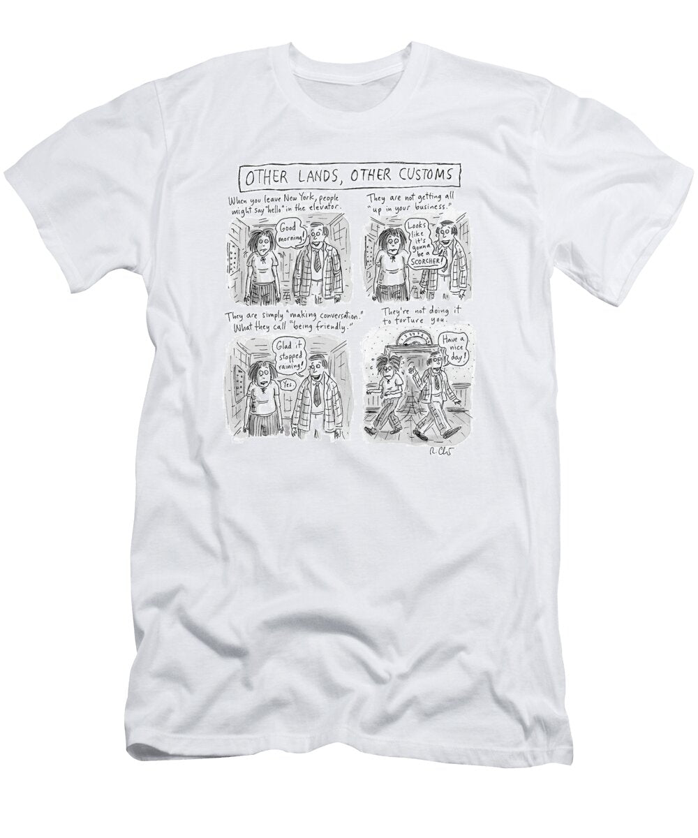 Other Lands Other Customs Roz Chast T-Shirt