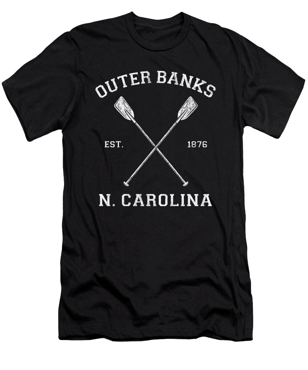 Outer Banks North Carolina Vacation Vector Deluxe T-Shirt