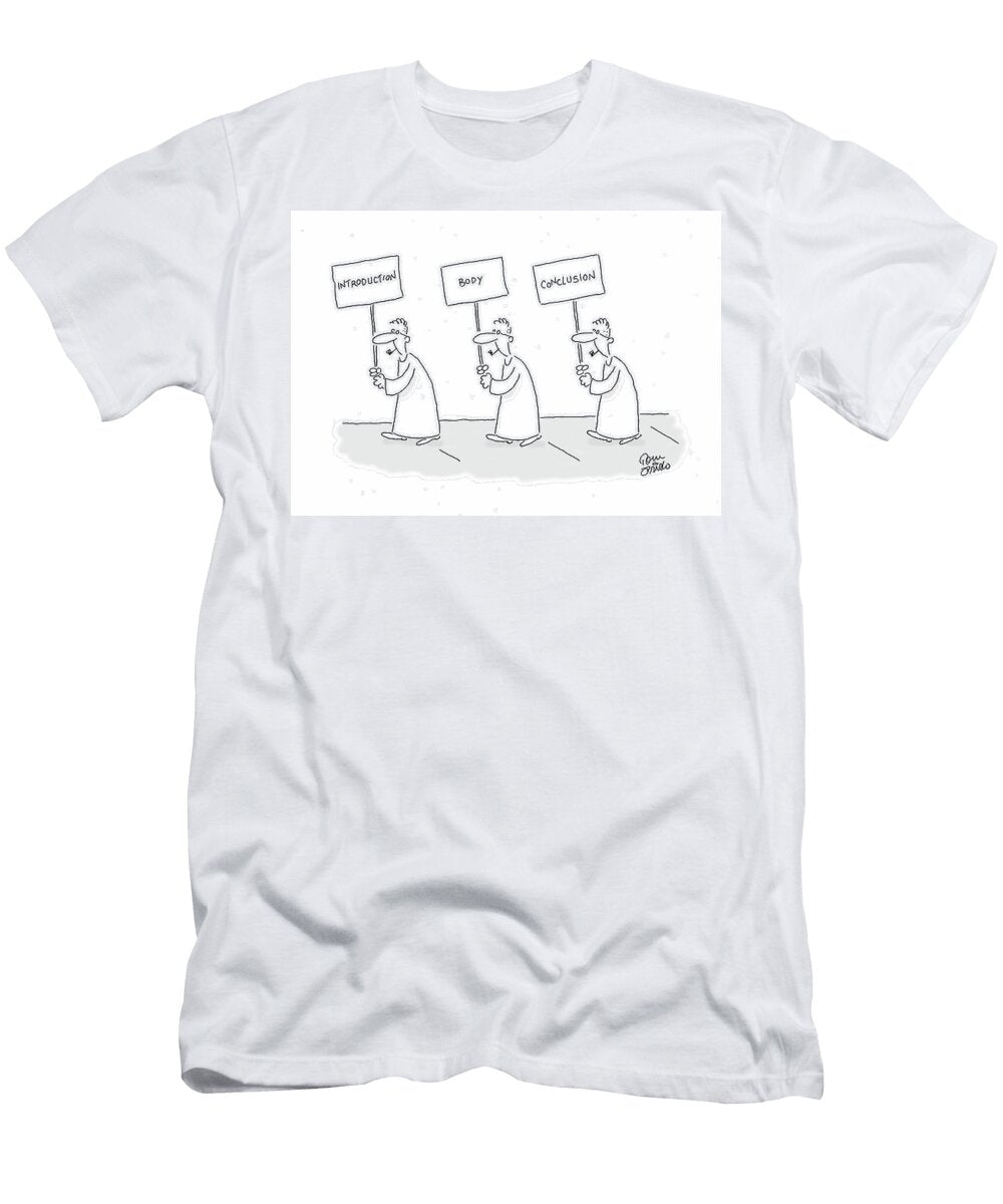 Outline Introduction Body Conclusion Tom Prisk T-Shirt