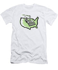 Outline of USA with Factory Csa Images T-Shirt