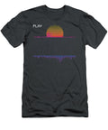 Outrun Synthwave Retrowave Wave Sunset Aesthetic Rennib Emmie T-Shirt