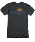 Outrun Synthwave Vaporwave Retro Sunset Aesthetic Omer Meggy T-Shirt