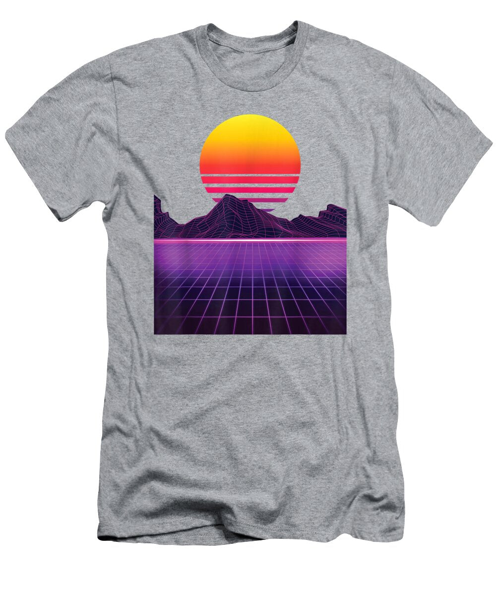 Outrunynthwave Vaporwave Aesthetic 80s Retro Connal Bobbi T-Shirt