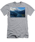 Over Diablo Lake Cloudscape Mike Reid T-Shirt